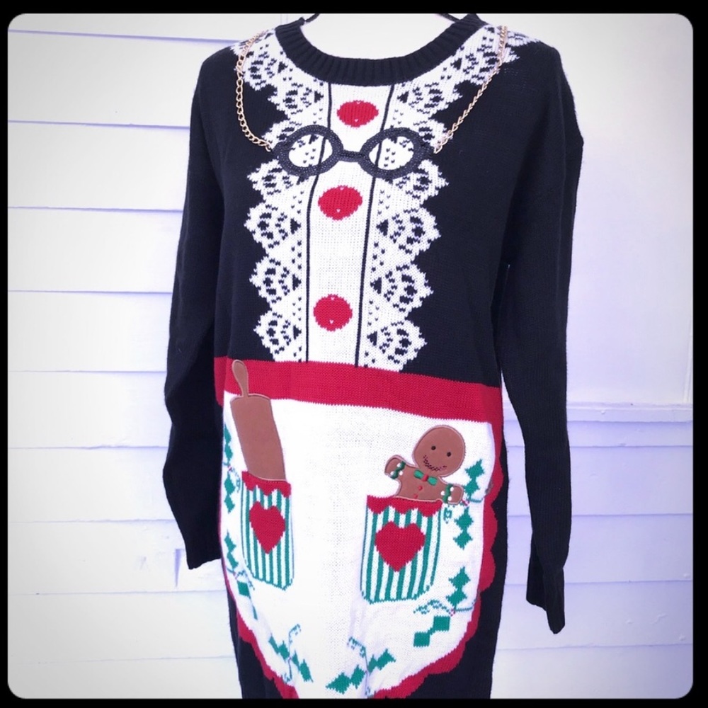 Christmas Sweater Dress